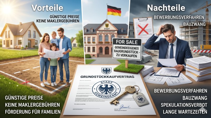 Grundstück von der Gemeinde kaufen: Vor- und Nachteile im Überblick